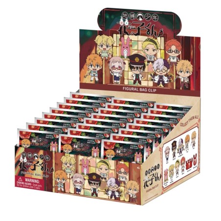 TOILET BOUND HANAKO-KUN - Series 3 - 3D Foam Bag Clip (Display 24 Pcs)