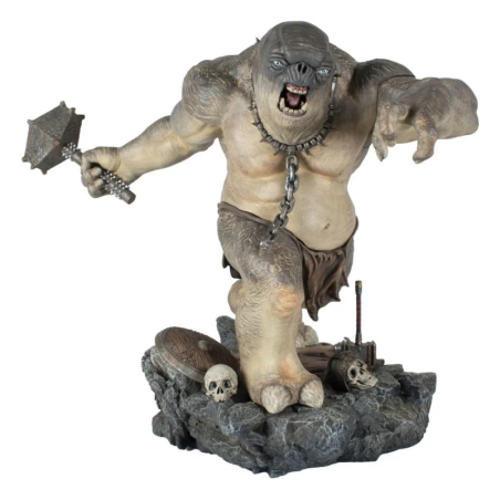LE SEIGNEUR DES ANNEAUX - Troll des cavernes -Statue Gallery Del. 30cm