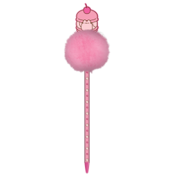 PUSHEEN - Macaron - Stylo-bille Pom Pom