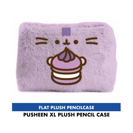 PUSHEEN - Macarons - Trousse XL Peluche