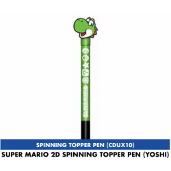 SUPER MARIO - Yoshi - 2D Spinning Topper Pen