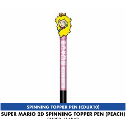 SUPER MARIO - Peach - 2D Spinning Topper Pen