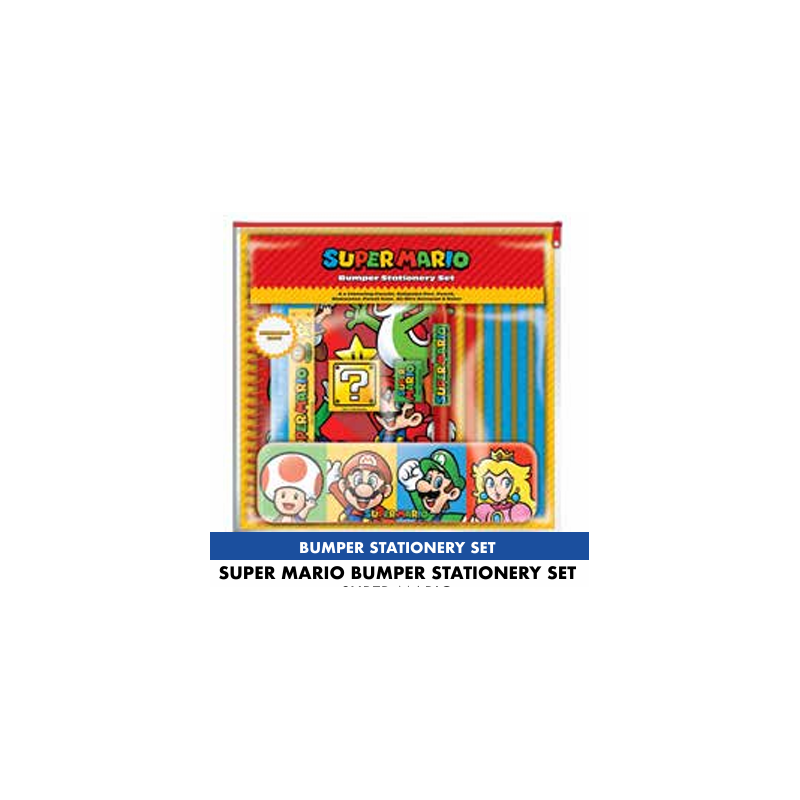 SUPER MARIO - Bumper Stationary Set