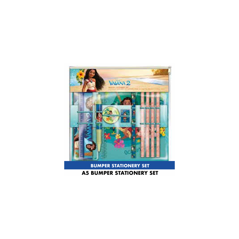 VAIANA 2 - A5 Bumper Stationary Set