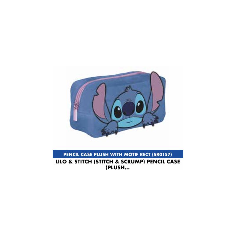 LILO & STITCH - Stitch & Scrump - Trousse à Crayons en peluche