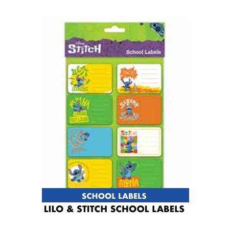 LILO & STITCH - School Labels