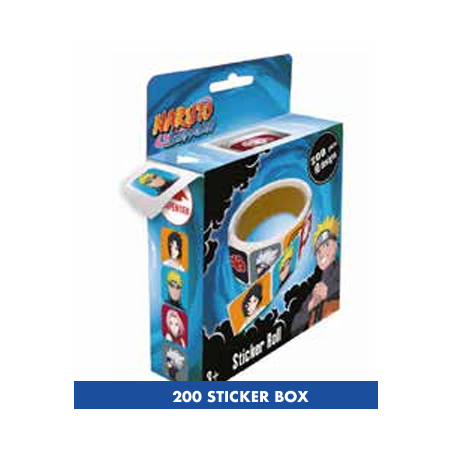 NARUTO - Boîte à stickers (200)