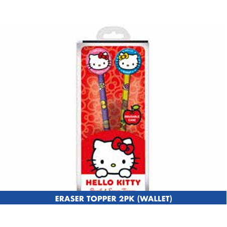 HELLO KITTY - Pencil & Topper 2PK