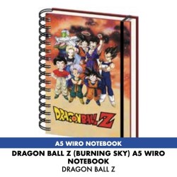 DRAGON BALL Z - Burning Sky - Carnet de notes A5