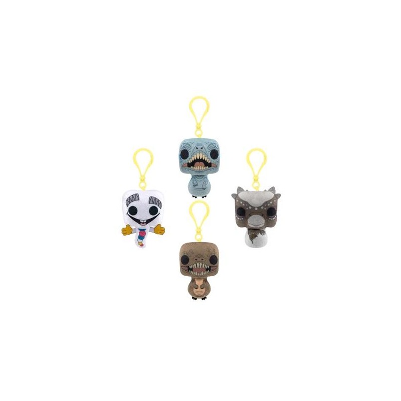 JURASSIC PARK - POP Plush Keychain  (12 Figurines)