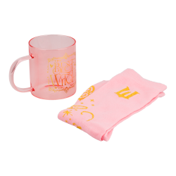WICKED - Mug et Chaussettes - Rose