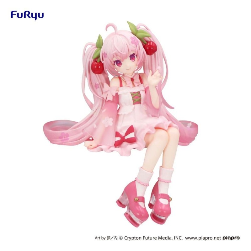 HATSUNE MIKU - Sakura Miku 2025 - Statuette Noodle Stopper 14cm