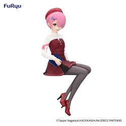 RE ZERO - Ram "Book Girl" - Statuette Noodle Stopper 14cm