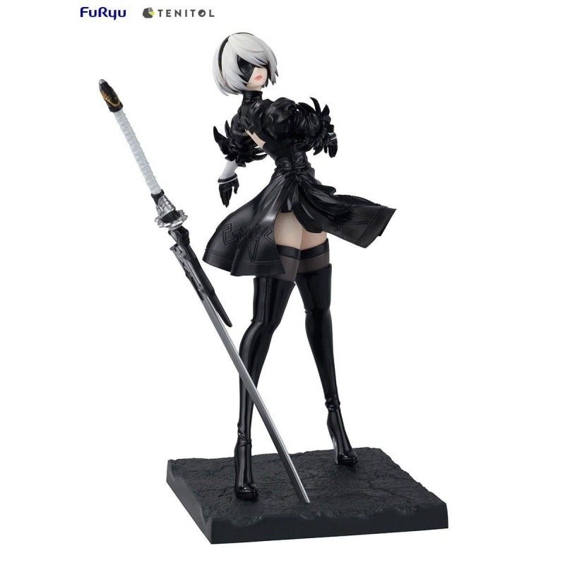 NIER AUTOMATA - 2B Ver1.1a - Statuette Tenitol 22cm