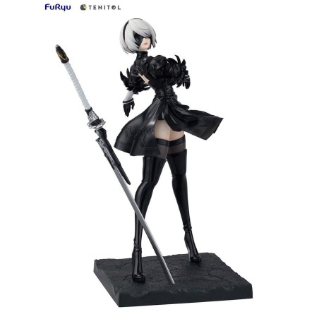 NIER AUTOMATA - 2B Ver1.1a - Statuette Tenitol 22cm