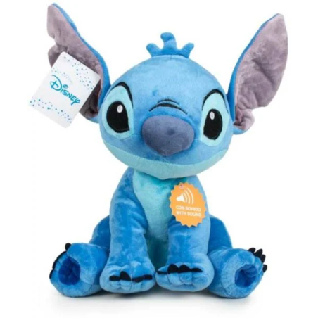 STITCH - Peluche Sonore Stitch - 20cm