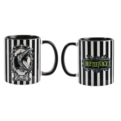 BEETLEJUICE - Black&White - Barbara - Mug Interieur Coloré - 312 ml