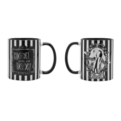 BEETLEJUICE - Black&White - Ghost - Mug Interieur Coloré - 312 ml
