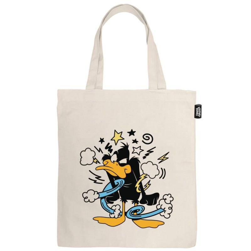 LOONEY TOONS - Daffy Duck - Tote Bag - 41x37cm