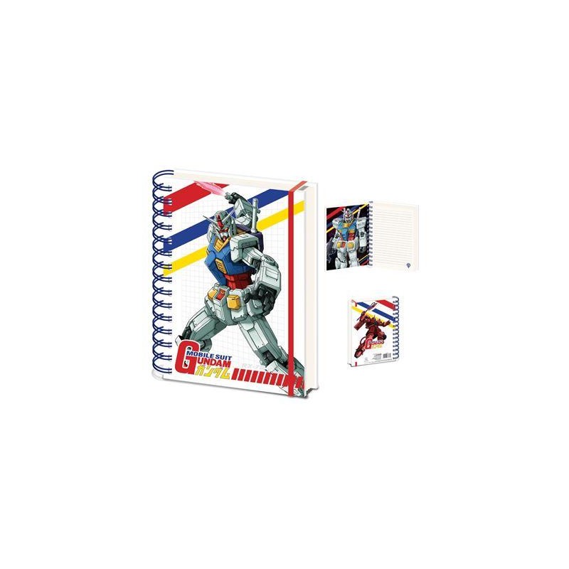 GUNDAM - Colour Cut Away - Carnet de notes A5
