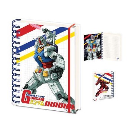 GUNDAM - Colour Cut Away - Carnet de notes A5