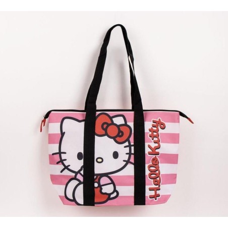 HELLO KITTY - Rouge - Sac de Plage 47x33x15cm