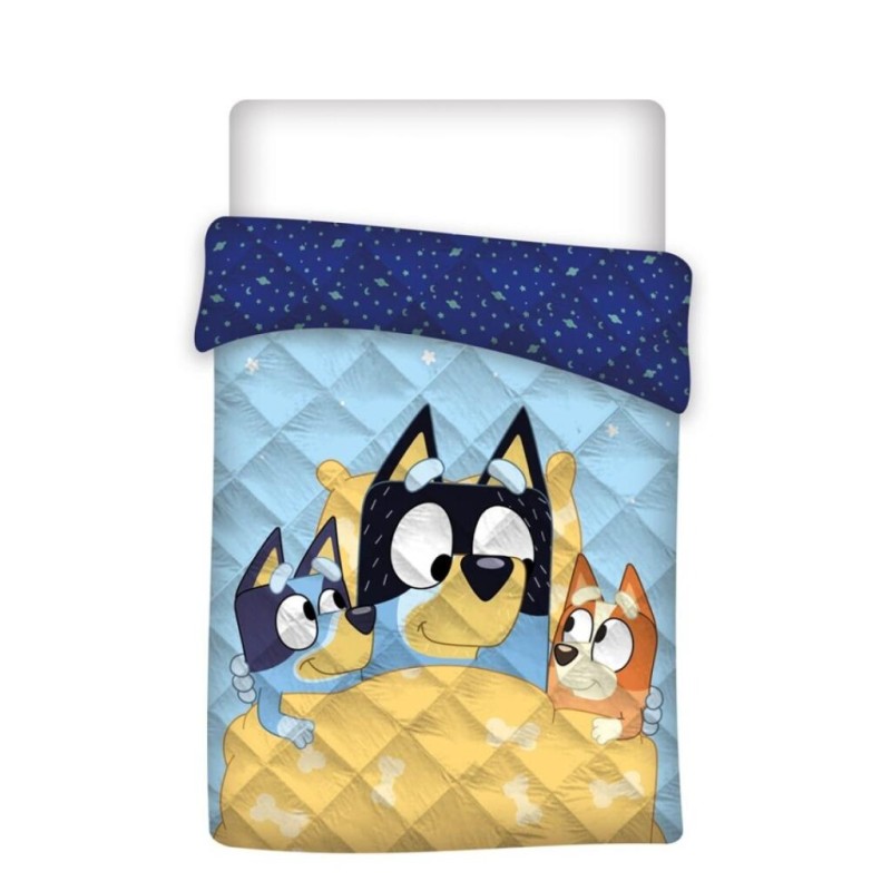 BLUEY - Couverture en Quilt 140x200cm