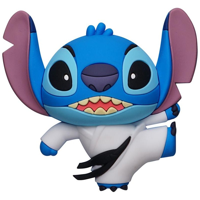 LILO & STITCH - Stitch taekwondo - Aimant à collectionner en mousse 3D