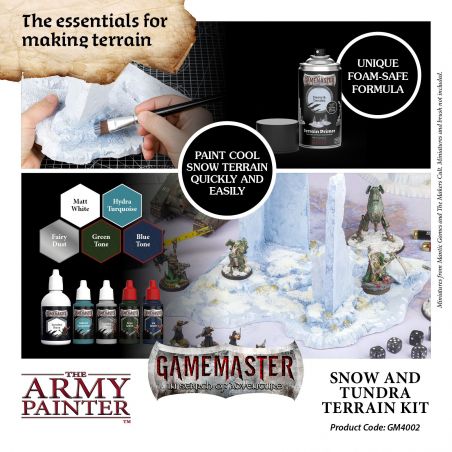 GameMaster Kit de terrain : Neige & Tundra