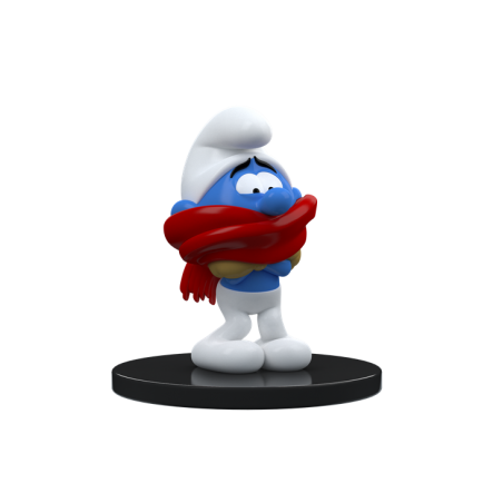 SCHTROUMPF - Schtroumpf Frileux - Figurine 11cm