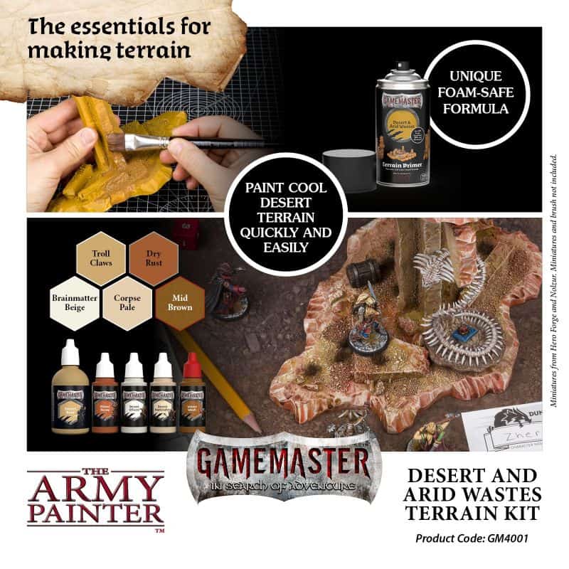 GameMaster Kit de terrain : Désert & Terres dévastées