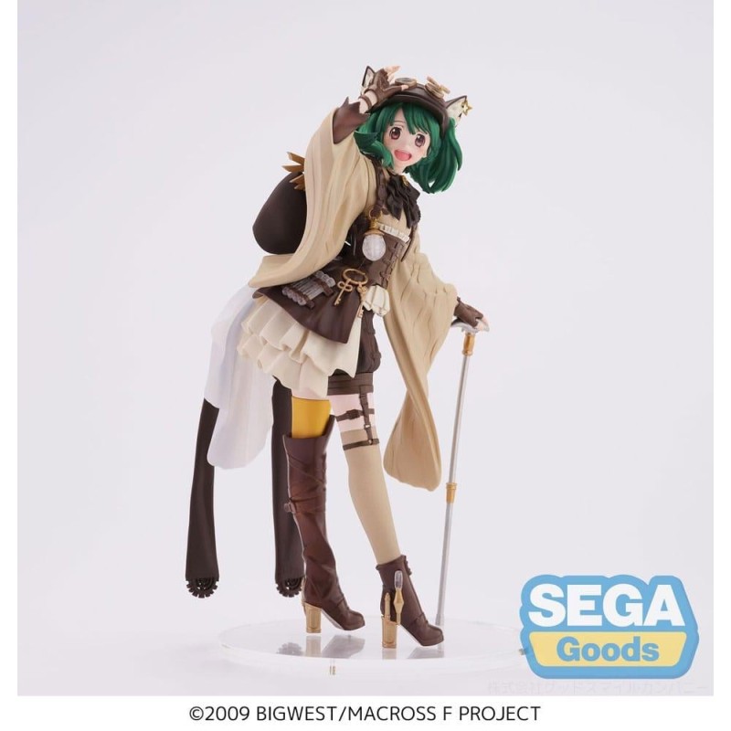 MACROSS FRONTIER - Ranka Lee Oshare - Statuette Figurizma 17cm