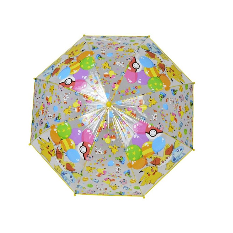 POKEMON - Pikachu & Party - Parapluie Transparent Manuel 48 cm