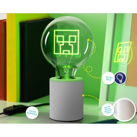MINECRAFT - Creeper - Lampe Néon LED