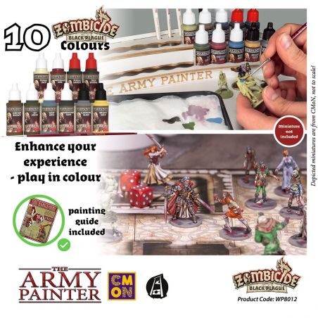 Zombicide: Black Plague Paint Set
