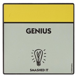 MONOPOLY - Genius - Sous Verre Carré en Céramique