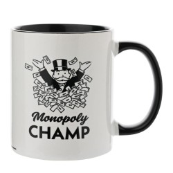 MONOPOLY - Champ - Mug Interieur Coloré - 312ml
