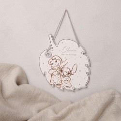 LILO & STITCH - Plaque Décorative en Céramique