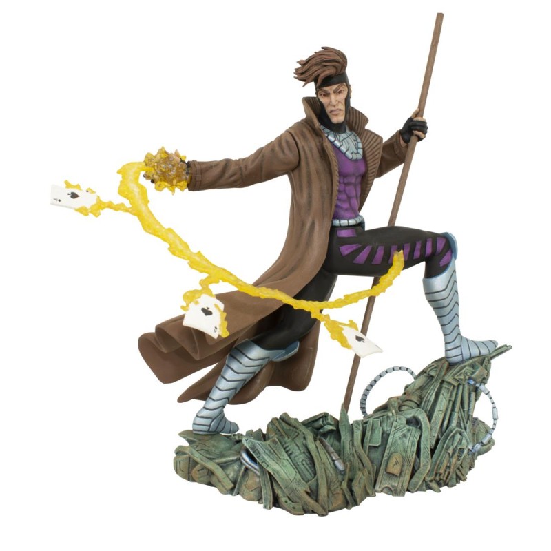 MARVEL - Gambit - Statuette Gallery Diorama 25cm