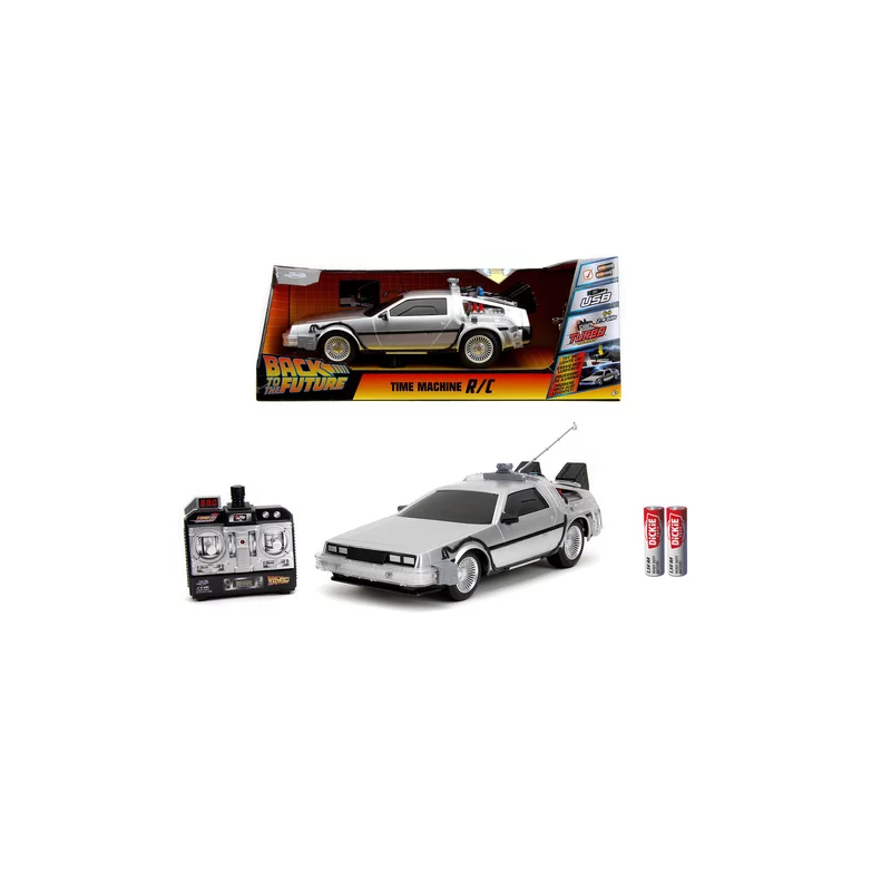 RETOUR VERS LE FUTUR - Time Machine - Voiture RC 1:16