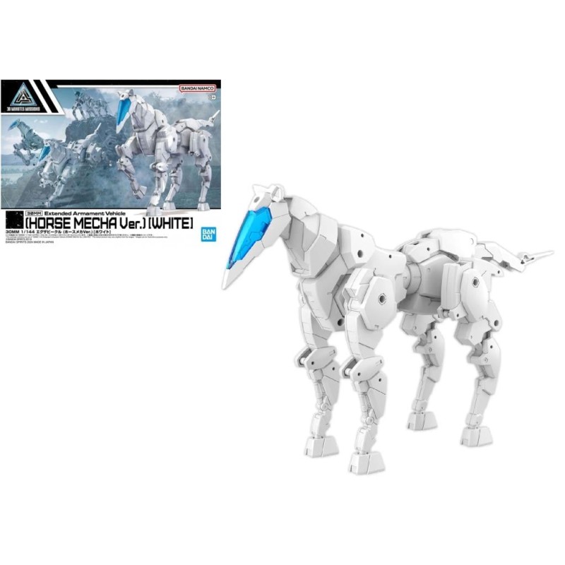 30MM - 1/144 Extended Armament Vehicule (Horse Mecha) White -Model Kit
