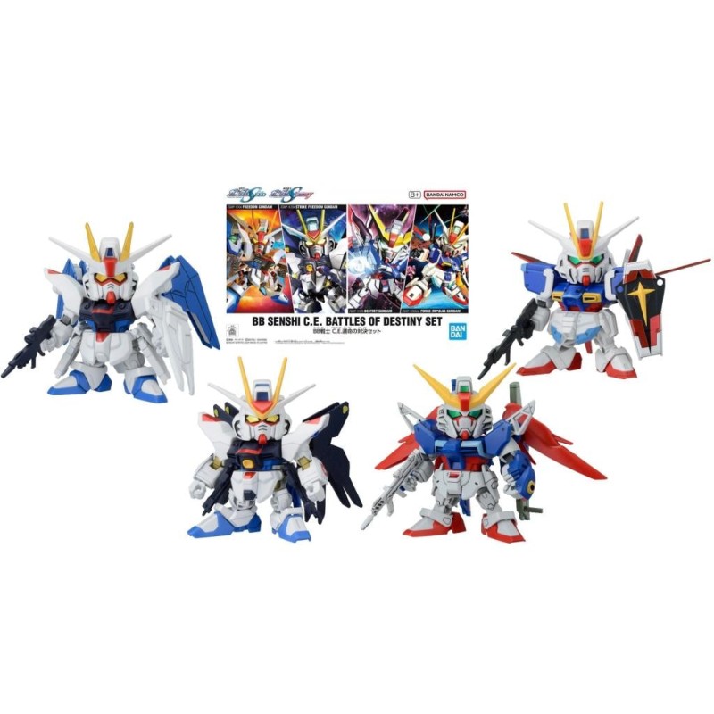 GUNDAM - BB Senshi C.E. Battle of destiny set - Model Kit