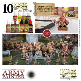 Warpaints Kings of War Dwarfs paint set