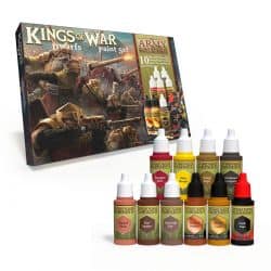 Warpaints Kings of War Dwarfs paint set