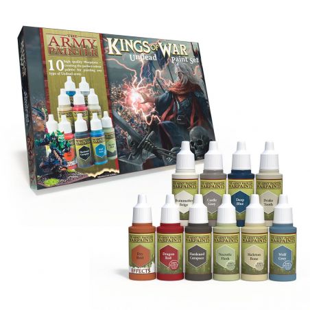 Warpaints Kings of War Undead paint set