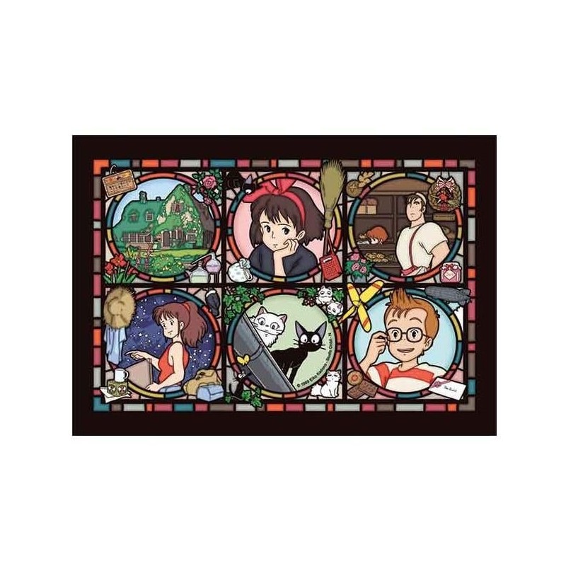 KIKI LA PETITE SORCIERE - Personnages - Puzzle Vitrail 208P