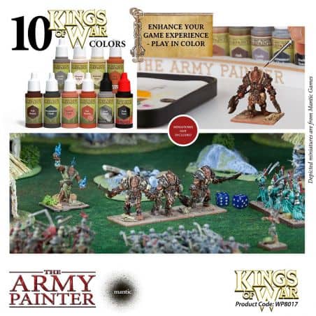 Warpaints Kings of War Ogres paint set