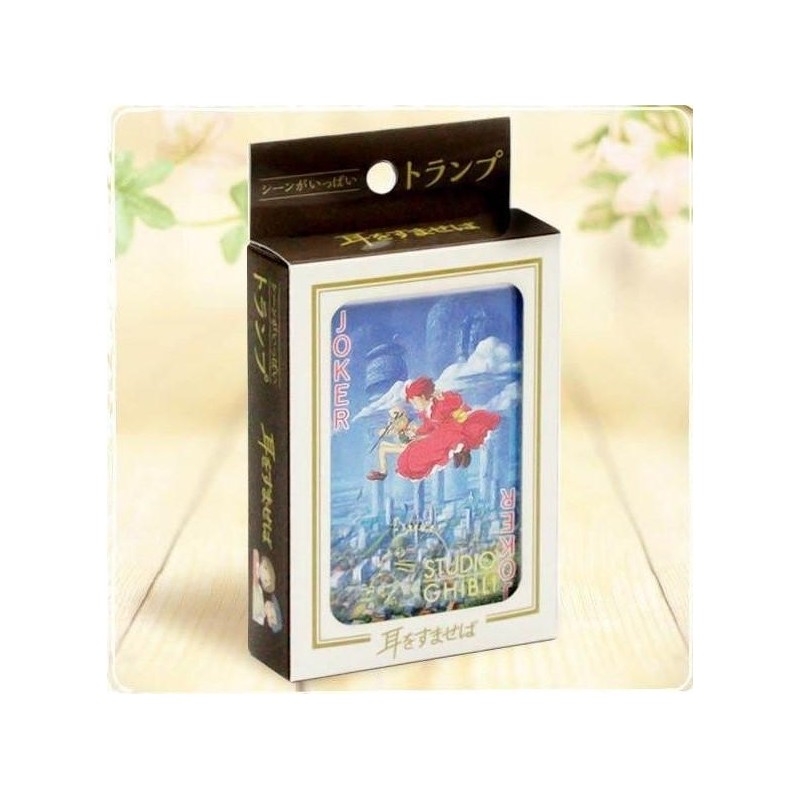 GHIBLI - Si tu tends l'oreille - Jeu de cartes à jouer (54 cartes)