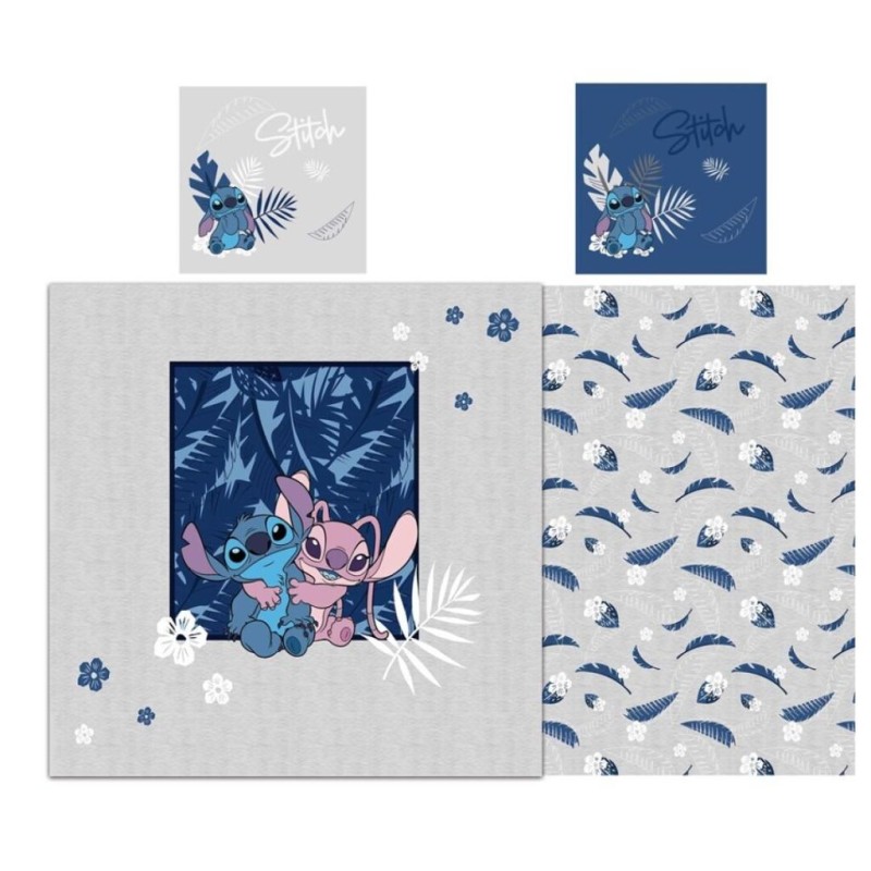 LILO & STITCH - Parure de lit 240x220cm - Stitch & Angel
