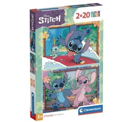 LILO & STITCH - Stitch & Angel - Set 2 Puzzle 20P